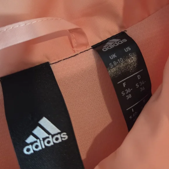 ADIDAS Windbreaker Bomber Style Jacket Size Small - Picture 3 of 6